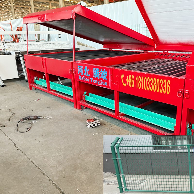 خط إنتاج شبك حديد التسليح من الألياف الزجاجية FRP الأوتوماتيكي للبناءFRP / Fiberglass / Rebar Mesh