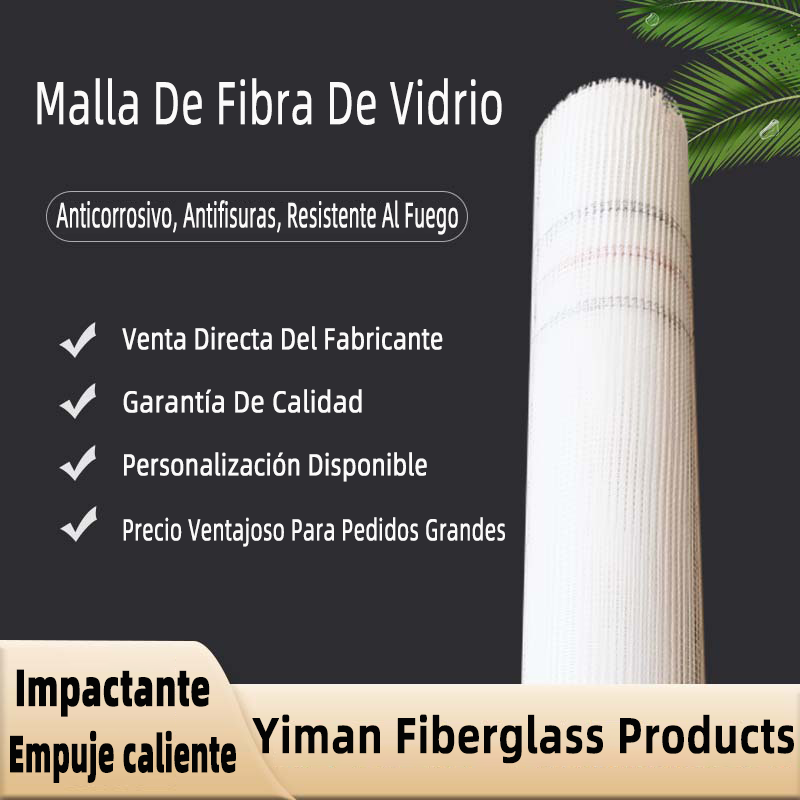 Malla De Fibra De Vidrio Resistente A Los Álcalis Y A Las Grietas Para Enlucido De Obra