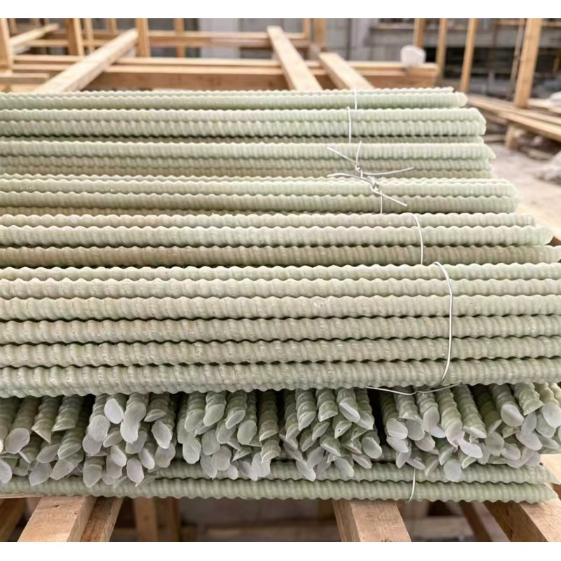 Armature fibre de verre haute résistance remplaçant l'acier, usage métro, pont côtier et hydrau