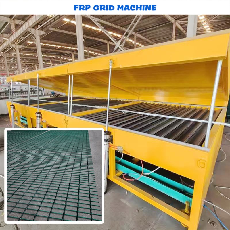 Automatic FRP Fiberglass Rebar Mesh Production Line for Construction Reinforcement