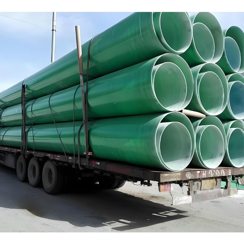 High Strength Corrosion Resistant FRP Fiberglass Pipe forMunicipal Sewage and ChemicalTransportation