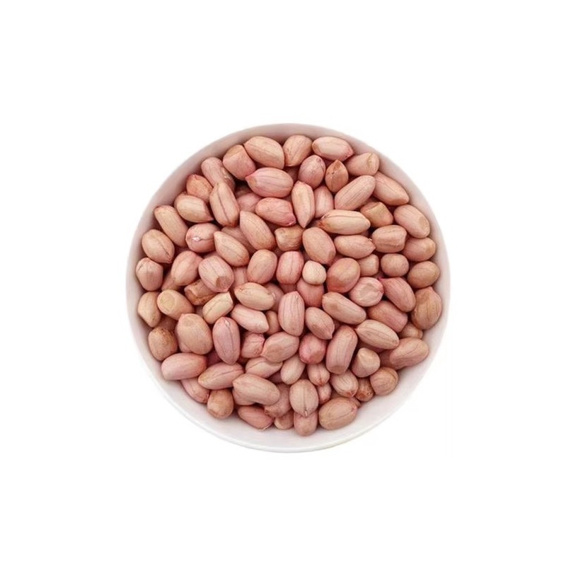Organic Raw Shelled Peanut Kernels, High Nutrition Healthy Snack, 1kg Pack